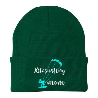 Kitesurfing Mom Kite Surfing Mother Wind Kitesurfer Mother Gift Knit Cap Winter Beanie