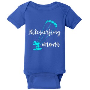 Kitesurfing Mom Kite Surfing Mother Wind Kitesurfer Mother Gift Baby Bodysuit