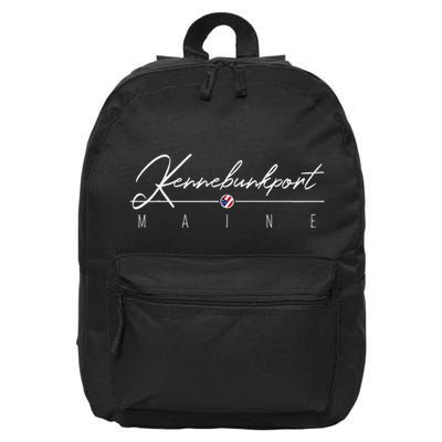 Kennebunkport Me 16 in Basic Backpack