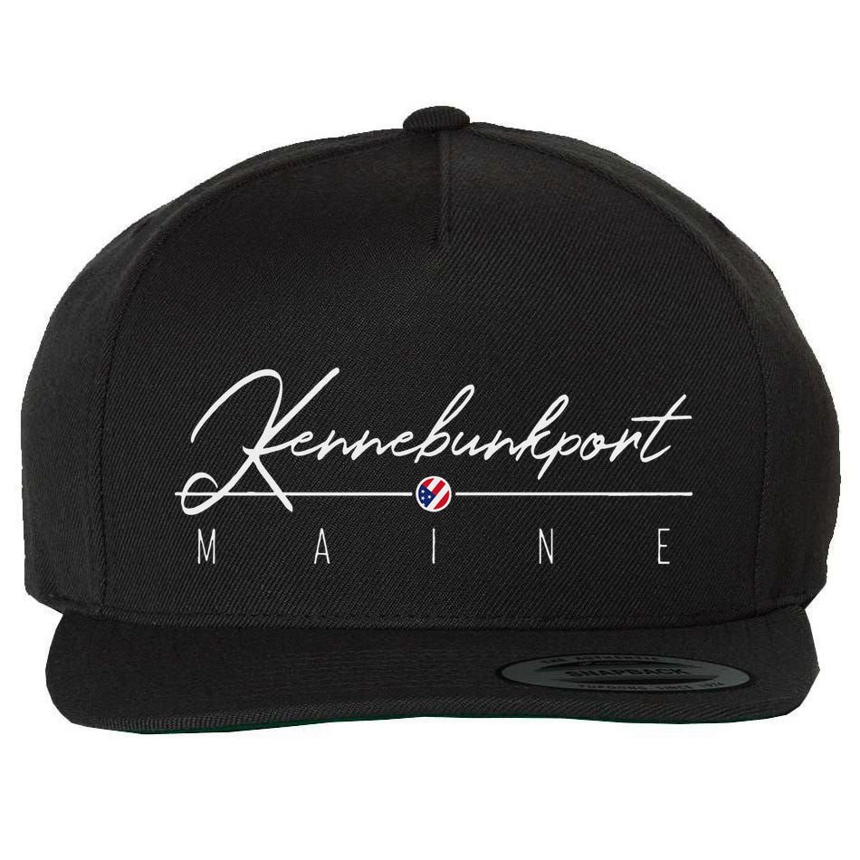Kennebunkport Me Wool Snapback Cap