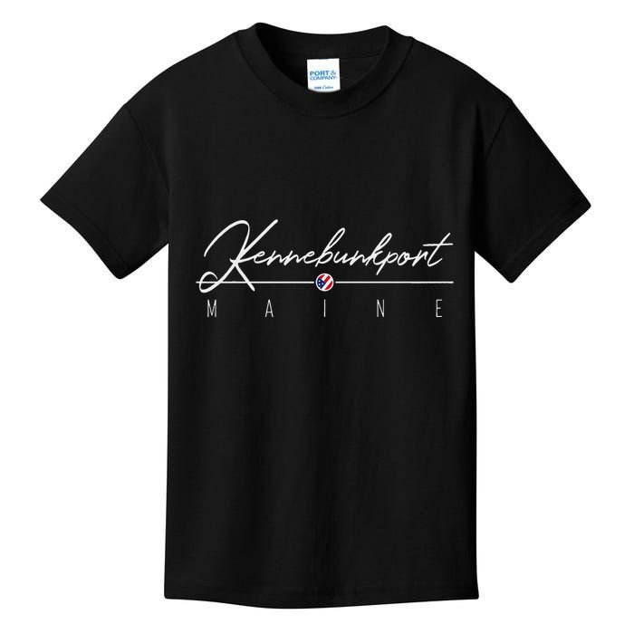 Kennebunkport Me Kids T-Shirt