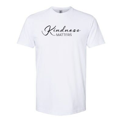 Kindness Matters Softstyle CVC T-Shirt