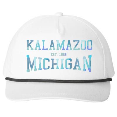 Kalamazoo Michigan Snapback Five-Panel Rope Hat