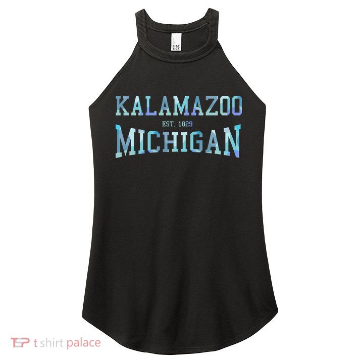 Kalamazoo Michigan Women's Perfect Tri Rocker Tank