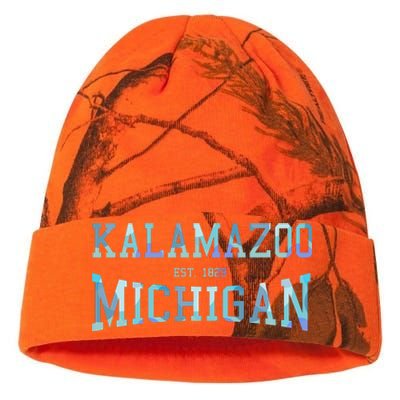 Kalamazoo Michigan Kati Licensed 12" Camo Beanie