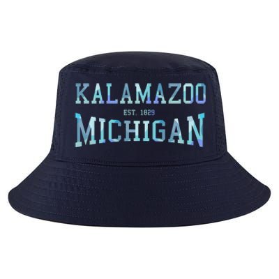 Kalamazoo Michigan Cool Comfort Performance Bucket Hat