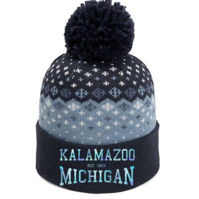 Kalamazoo Michigan The Baniff Cuffed Pom Beanie