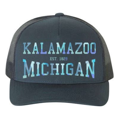 Kalamazoo Michigan Yupoong Adult 5-Panel Trucker Hat