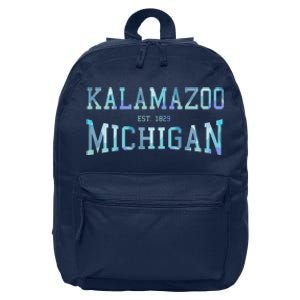 Kalamazoo Michigan 16 in Basic Backpack