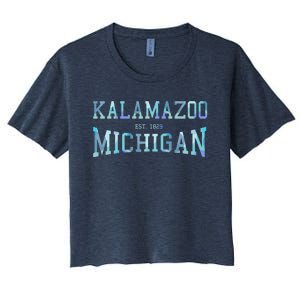 Kalamazoo Michigan Women's Crop Top Tee