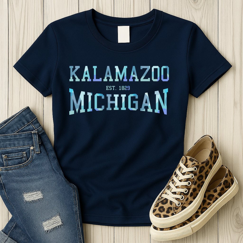 Kalamazoo Michigan Womens T-Shirt