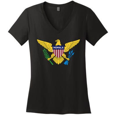 Kamala Momala Women's V-Neck T-Shirt