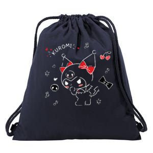 Kuromi Mischievous Drawstring Bag