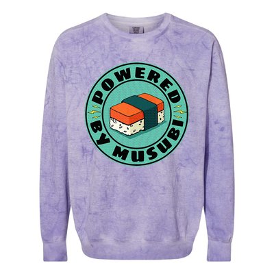 Kawaii Musubi Colorblast Crewneck Sweatshirt