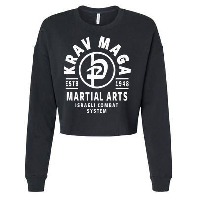 Krav Maga Cropped Pullover Crew