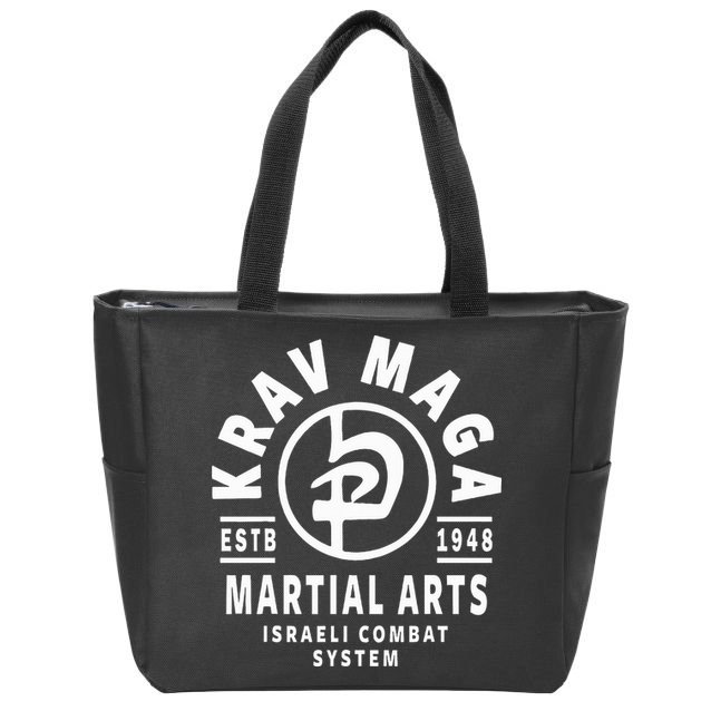 Krav Maga Zip Tote Bag