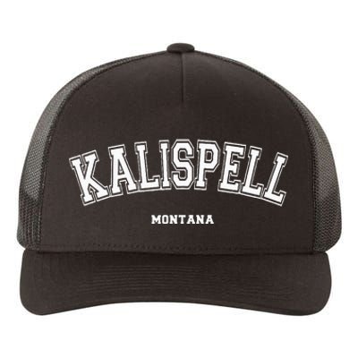 Kalispell Montana Yupoong Adult 5-Panel Trucker Hat