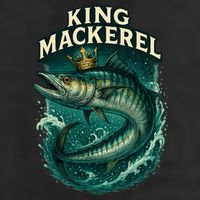 King Mackerel  Cool Comfort Performance Bucket Hat