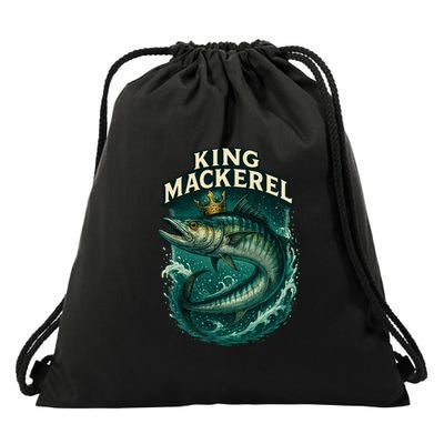 King Mackerel  Drawstring Bag