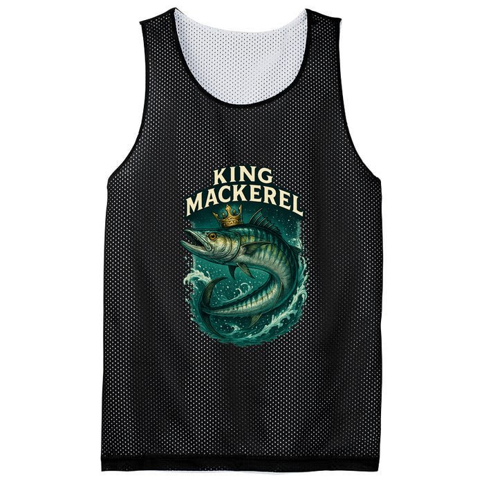 King Mackerel  Mesh Reversible Basketball Jersey Tank