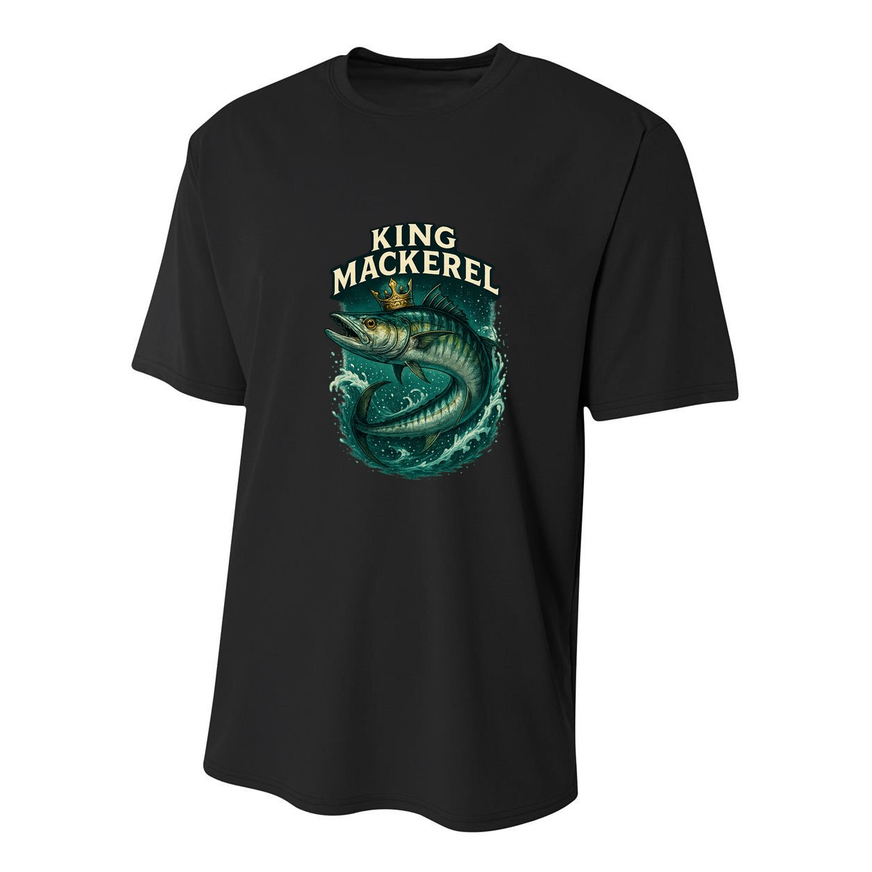 King Mackerel  Youth Performance Sprint T-Shirt