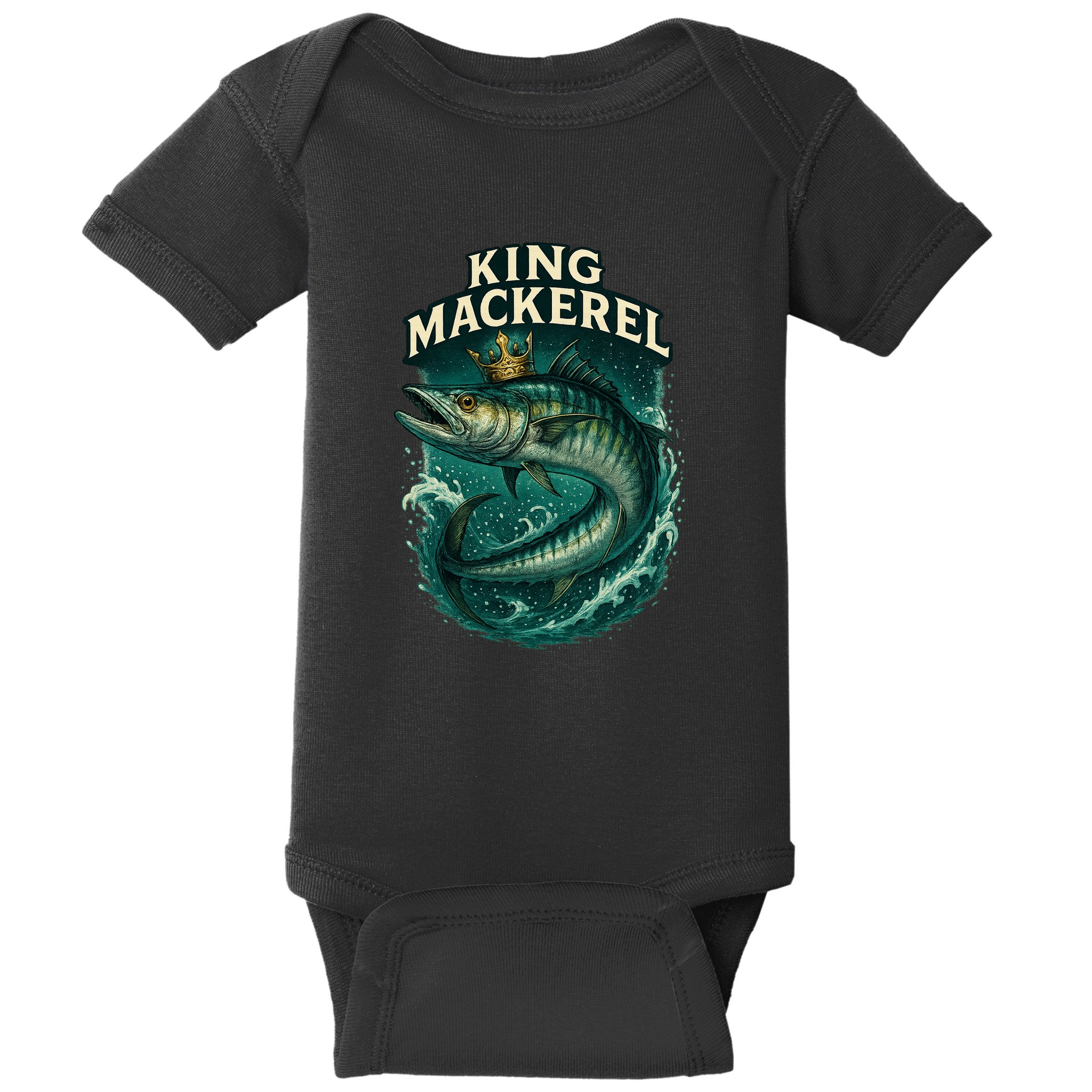 King Mackerel  Baby Bodysuit