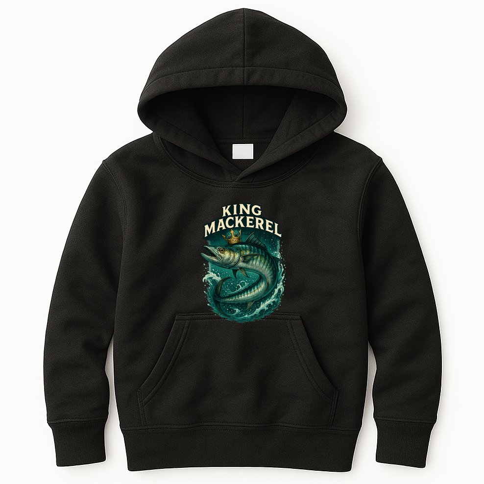King Mackerel  Kids Hoodie