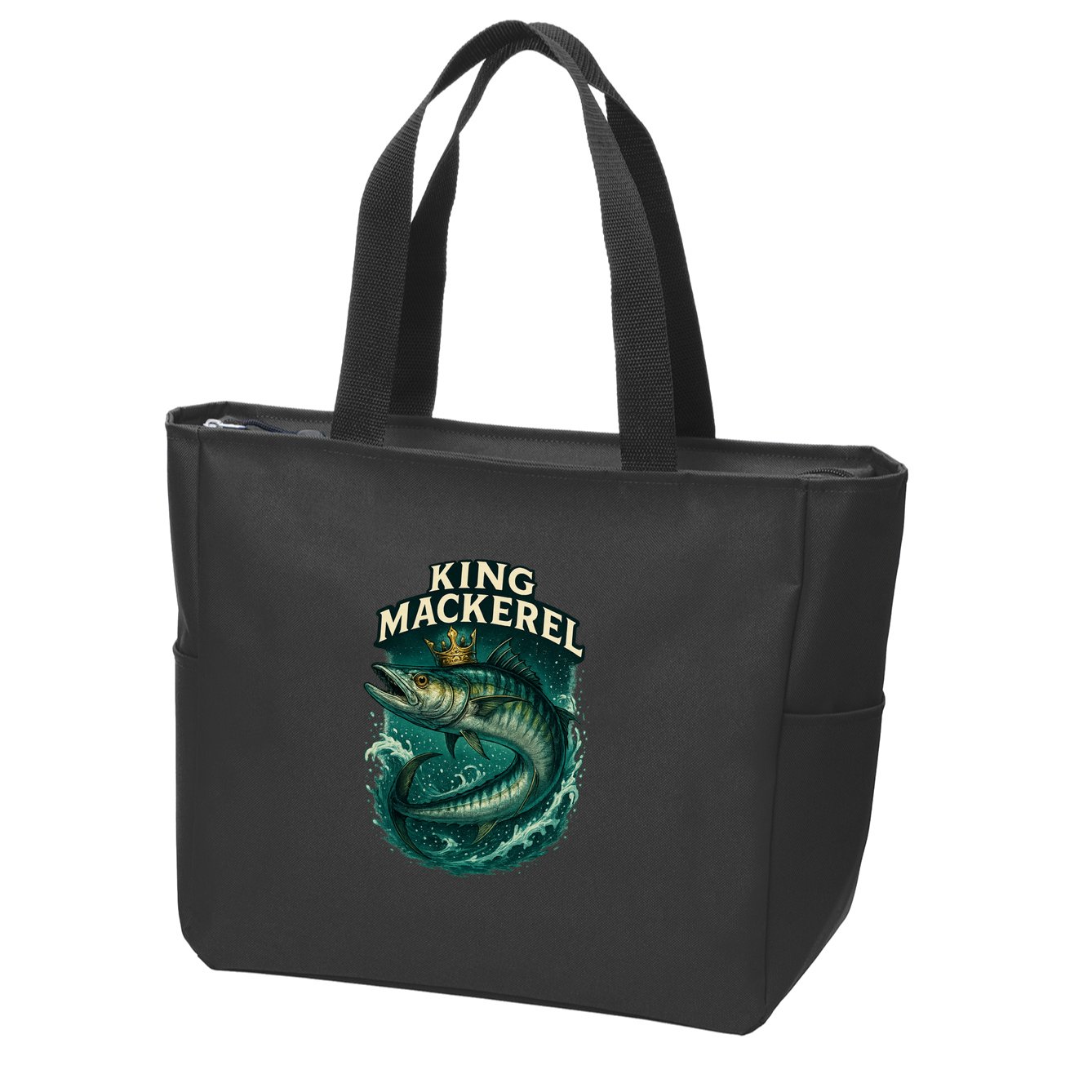 King Mackerel  Zip Tote Bag