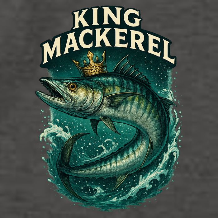 King Mackerel  Vector Backpack