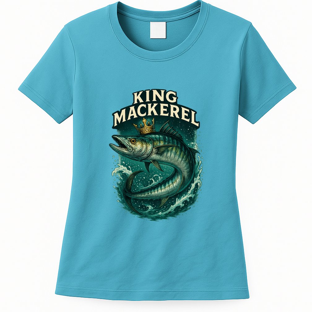 King Mackerel  Womens T-Shirt