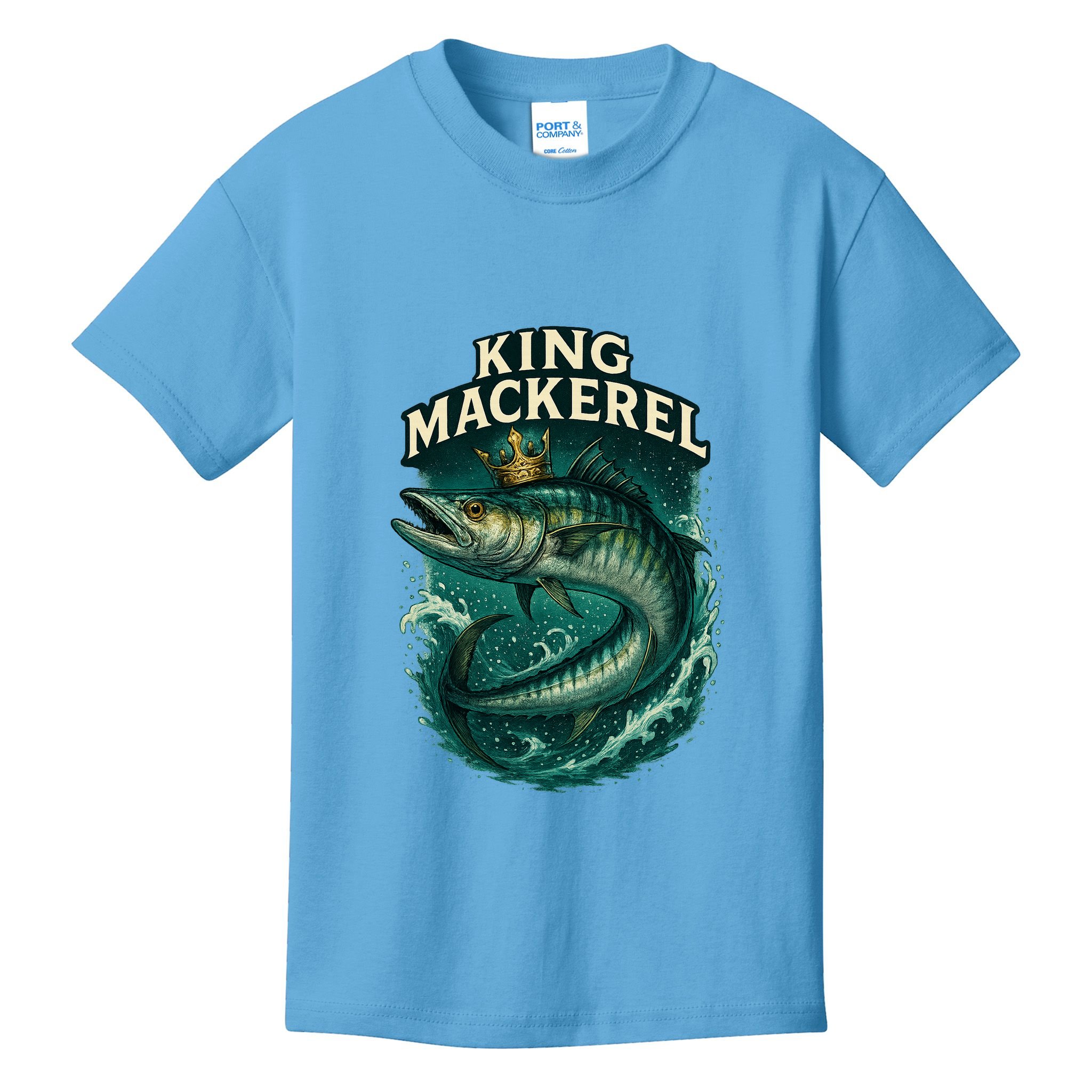 King Mackerel  Kids T-Shirt