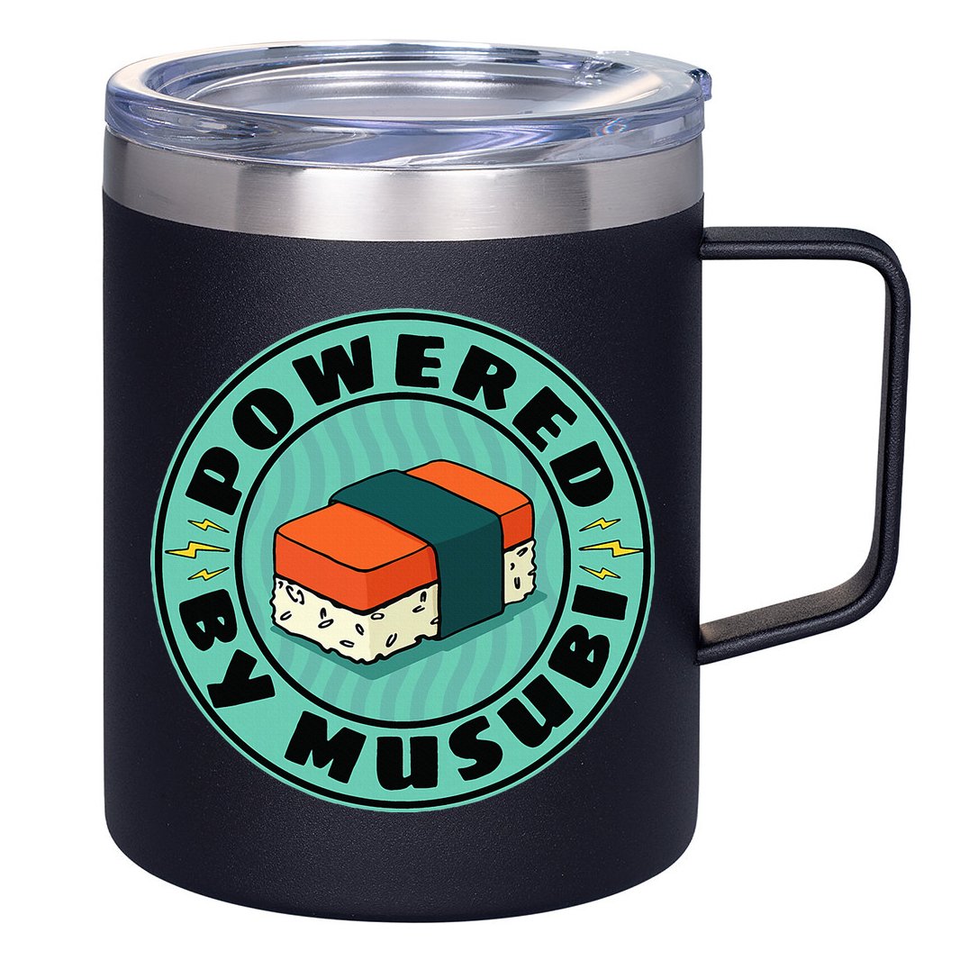 Kawaii Musubi 12oz Stainless Steel Coffee Mug