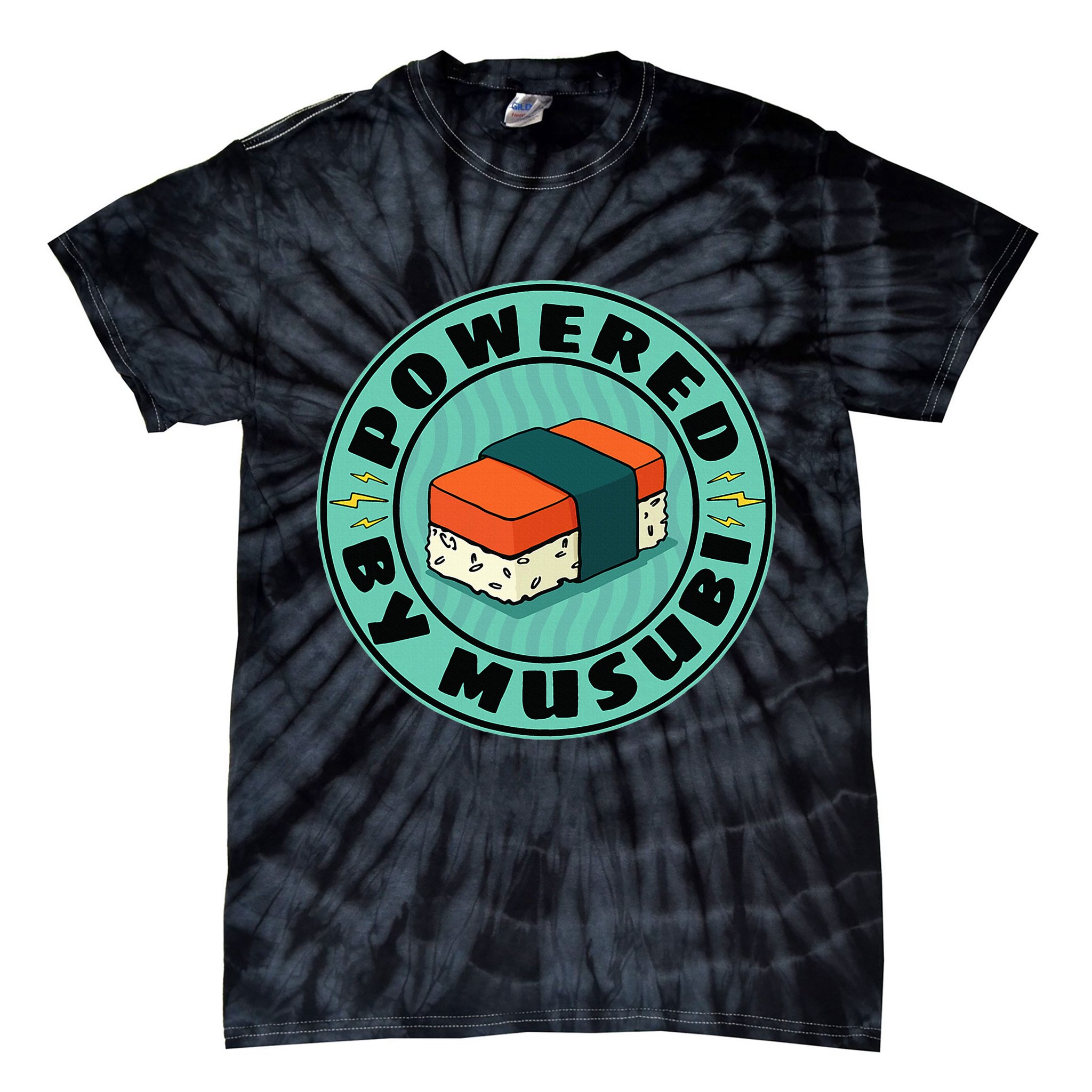 Kawaii Musubi Tie-Dye T-Shirt