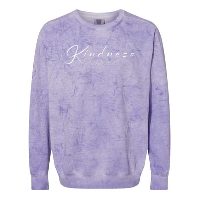 Kindness Matters Colorblast Crewneck Sweatshirt