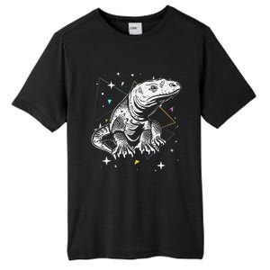 Komodo Monitor Lizard Retro Vibe Komodo Dragon Lover Tall Fusion ChromaSoft Performance T-Shirt