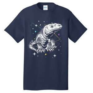 Komodo Monitor Lizard Retro Vibe Komodo Dragon Lover Tall T-Shirt