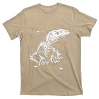 Komodo Monitor Lizard Retro Vibe Komodo Dragon Lover T-Shirt