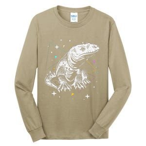 Komodo Monitor Lizard Retro Vibe Komodo Dragon Lover Tall Long Sleeve T-Shirt