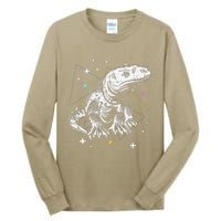 Komodo Monitor Lizard Retro Vibe Komodo Dragon Lover Tall Long Sleeve T-Shirt