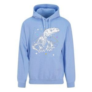 Komodo Monitor Lizard Retro Vibe Komodo Dragon Lover Unisex Surf Hoodie