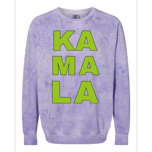 Ka Ma La Vote 2024 La Aka Kamala Harris For President Colorblast Crewneck Sweatshirt