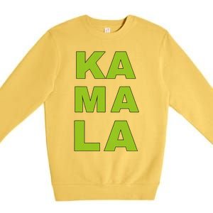 Ka Ma La Vote 2024 La Aka Kamala Harris For President Premium Crewneck Sweatshirt