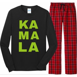 Ka Ma La Vote 2024 La Aka Kamala Harris For President Long Sleeve Pajama Set