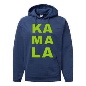 Ka Ma La Vote 2024 La Aka Kamala Harris For President Performance Fleece Hoodie