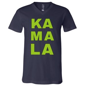 Ka Ma La Vote 2024 La Aka Kamala Harris For President V-Neck T-Shirt