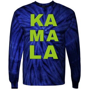 Ka Ma La Vote 2024 La Aka Kamala Harris For President Tie-Dye Long Sleeve Shirt