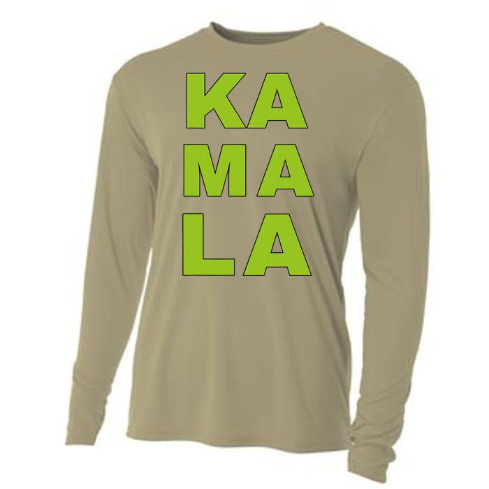 Ka Ma La Vote 2024 La Aka Kamala Harris For President Cooling Performance Long Sleeve Crew