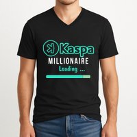 Kaspa Millionaire Loading V-Neck T-Shirt