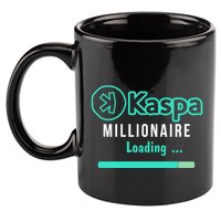 Kaspa Millionaire Loading 11oz C Handle Ceramic Mug