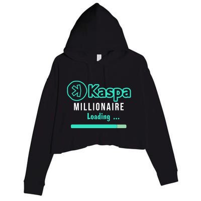 Kaspa Millionaire Loading Crop Fleece Hoodie